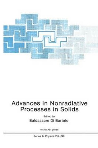 Cover of Advances in Nonradiative Processes in Solids