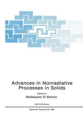 Book cover for Advances in Nonradiative Processes in Solids