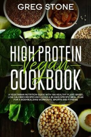 Cover of High Protein Vegan Cookbook