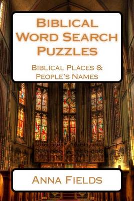 Book cover for Biblical Word Search Puzzles