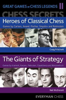 Book cover for Great Games by Chess Legends, Volume 2