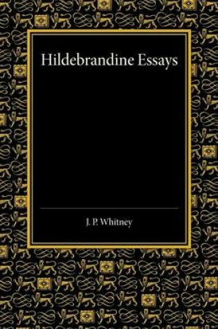 Cover of Hildebrandine Essays