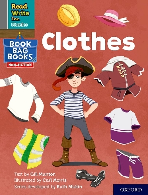 Book cover for Read Write Inc. Phonics: Clothes (Grey Set 7 NF Book Bag Book 13)