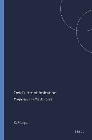 Cover of Ovid's Art of Imitation