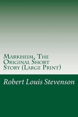 Book cover for Markheim, the Original Short Story