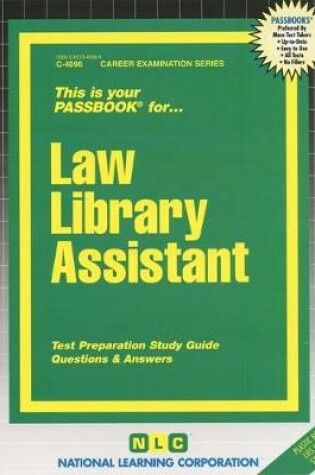 Cover of Law Library Assistant