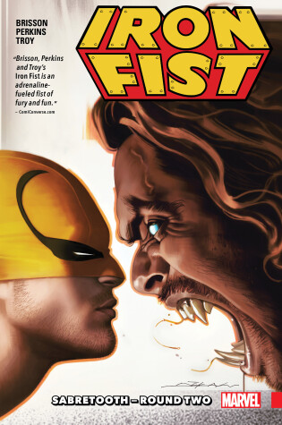 Cover of Iron Fist Vol. 2: Sabretooth - Round Two