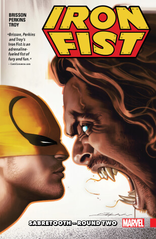 Book cover for Iron Fist Vol. 2: Sabretooth - Round Two