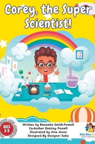 Cover of Corey, The Super Scientist! The Activity Book