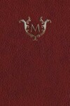 Book cover for Monogram "m" Blank Book