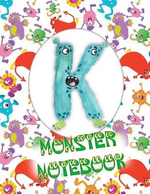 Book cover for K Monster Notebook