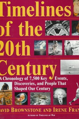 Cover of Timelines of the Twentieth Century