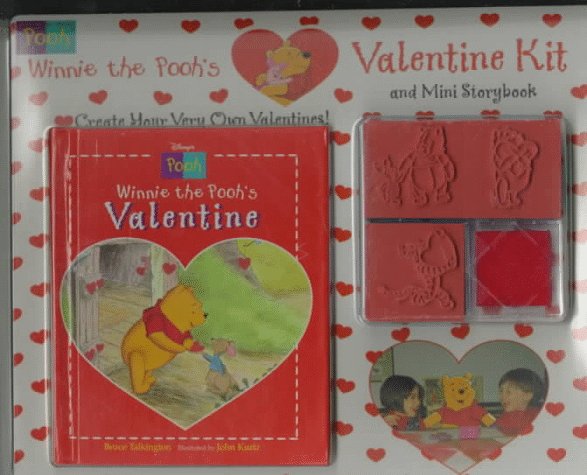 Book cover for Winnie the Pooh's Valentine Kit