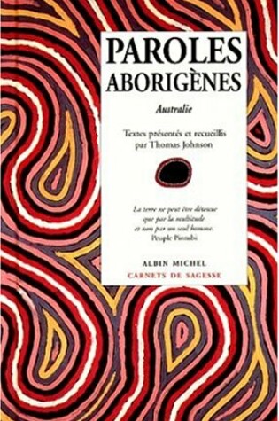Cover of Paroles Aborigenes