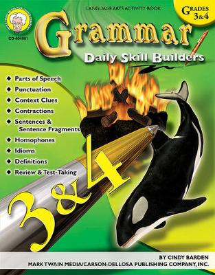 Book cover for Grammar, Grades 3 - 4