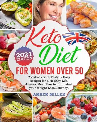 Book cover for Keto Diet For Women Over 50 UK Edition