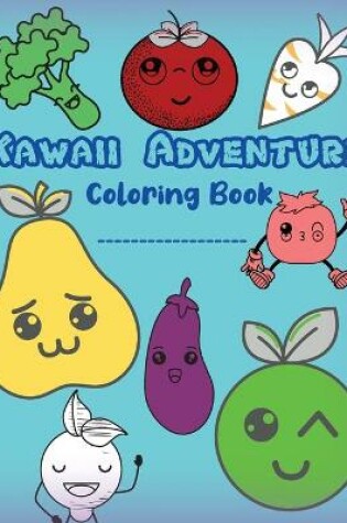 Cover of Kawaii Adventure Coloring Book