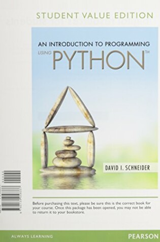 Cover of An Introduction to Programming Using Python