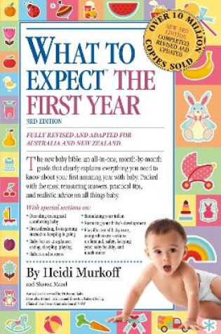 Cover of What to Expect the First Year; most trusted baby advice book