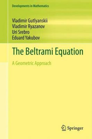 Cover of The Beltrami Equation