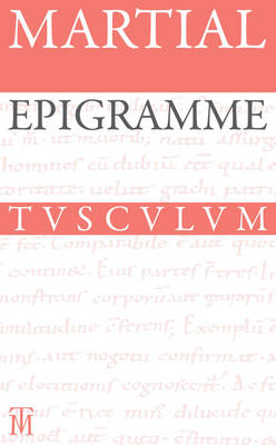 Book cover for Epigramme. Gesamtausgabe