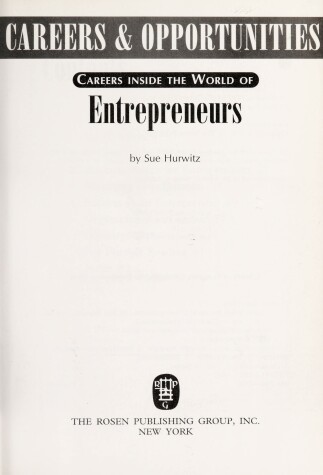 Book cover for Careers inside the World of Entrepreneurs