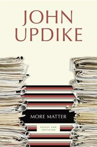 Cover of More Matter