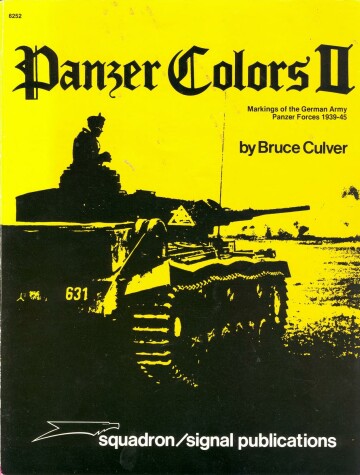 Book cover for Panzer Colours