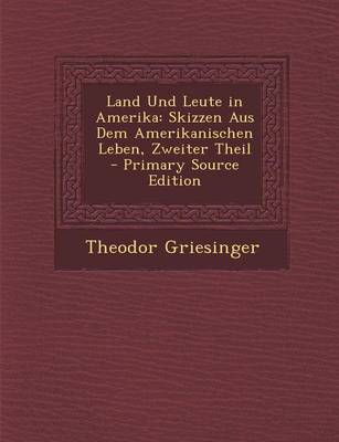 Book cover for Land Und Leute in Amerika