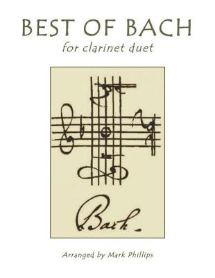 Book cover for Best of Bach for Clarinet Duet