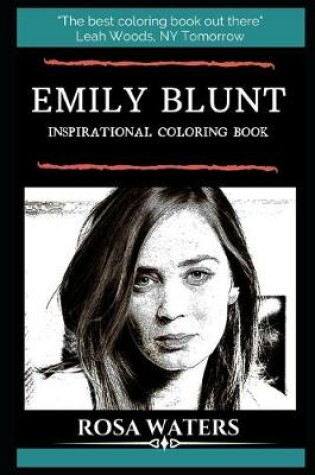 Cover of Emily Blunt Inspirational Coloring Book