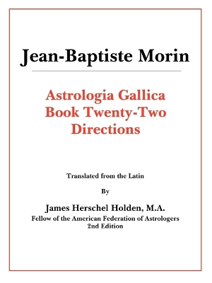 Book cover for Astrologia Gallica Book 22