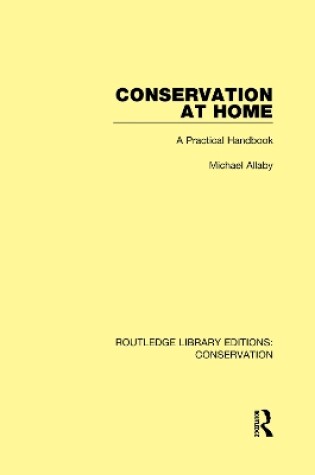 Cover of Conservation at Home