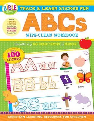 Book cover for Trace and Learn Sticker Fun: ABCs