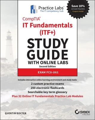 Book cover for CompTIA IT Fundamentals (ITF+) Study Guide with Online Labs