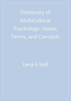 Cover of Dictionary of Multicultural Psychology