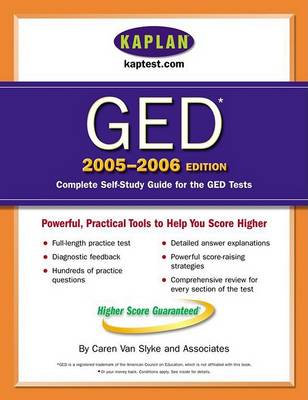 Book cover for Kaplan GED 2005-2006