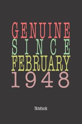 Book cover for Genuine Since February 1948