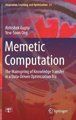 Book cover for Memetic Computation