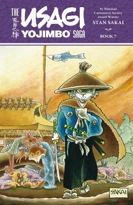 Book cover for Usagi Yojimbo Saga Volume 7