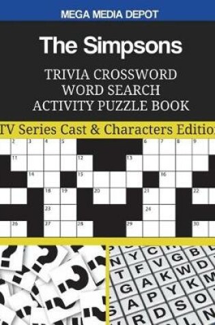 Cover of The Simpsons Trivia Crossword Word Search Activity Puzzle Book