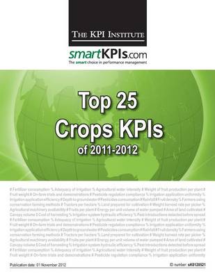 Book cover for Top 25 Crops KPIs of 2011-2012