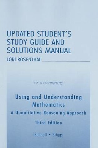 Cover of Updated Student Solutions Manual