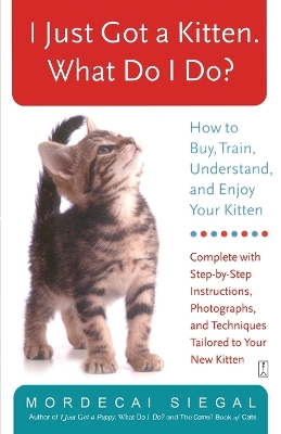 Book cover for I Just Got a Kitten. What Do I Do?