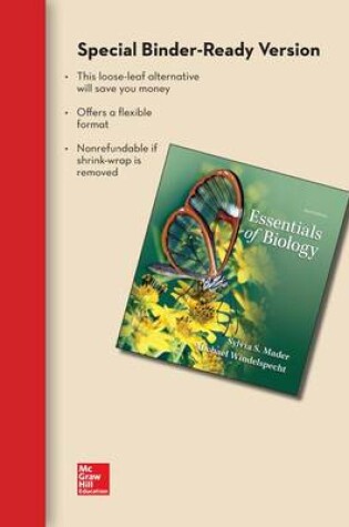 Cover of Combo: Loose Leaf Essentials of Biology W/ Connect Plus Access Card