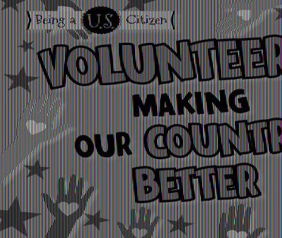 Book cover for Volunteers: Making Our Country Better