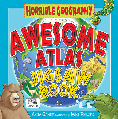 Book cover for Awesome Atlas Jigsaw Book