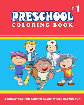 Book cover for PRESCHOOL COLORING BOOK - Vol.1