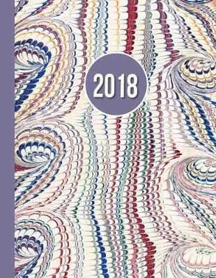 Book cover for 2018 Diary Lilac Design