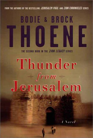 Book cover for Thunder from Jerusalem